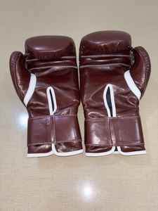 Guantes de boxeo profesionales de color personalizados RTS Empuñaduras de mano de cuero genuino de calidad superior Sparring hecho a medida para cierre - Product Image 6