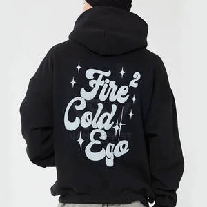 Utilisation en extérieur Meilleures ventes Sweats à capuche à impression bouffante Basics Fashion Wear Durable Material Puff Print Hoodies - Product Image 4