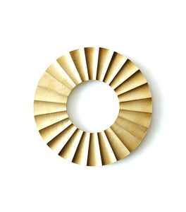 Vente chaude sous-verres en laiton ensemble sous-verres ronds de qualité supérieure élégant maison salle à manger cuisine décor idée cadeau pour son sous-verre pour table - Product Image 6