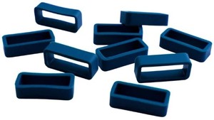 Bracelet de montre unisexe de luxe en silicone bleu 20mm 49mm respirant Bracelets de montre intelligents confortables de luxe pour hommes et femmes - Product Image 6