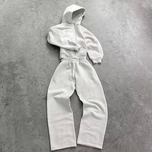 Men's Hooded Casual Solid Track Suits Drawstring Closure Plus Size Options Latest Sport Fashion Winter Gym Low Price Bulk - Product Image 3