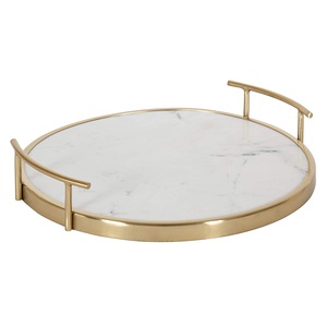 Offre Spéciale fait à la main en acier inoxydable Designer Snacks & Food Plateau de service Vaisselle Décoration de table Serveur de café - Product Image 4