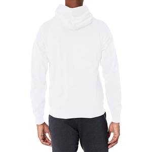 Sudaderas de moda para mujeres y hombres Sudaderas con cremallera teñidas en blanco sólido con cordón para invierno - Product Image 4