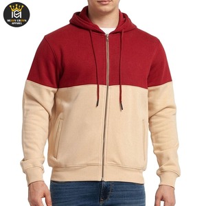 Diseño OEM 2025 Sudaderas con cremallera para hombre Tallas grandes Transpirable Manga larga Bolsillos laterales Precio bajo Cremallera sudaderas con capucha para hombre - Product Image 1