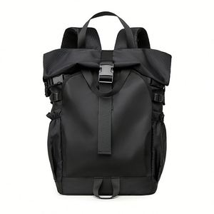 Sac à dos de sport fonctionnel en toile pour le dropshipping, idéal pour les voyages, la randonnée, le cyclisme, imperméable, léger, 30-40L, avec compartiment pour ordinateur portable - Product Image 1