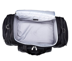 Hot Selling High Quality Genuine Leather Duffle <b>Bag</b> <b>Men</b> Leather Travel Duffel <b>Bag</b> for Sale Made in Pakistan with oem Service - Product Image 1