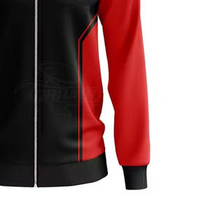 Chaqueta de Rugby Personalizada Más Vendida con Color y Logotipo Personalizados, 100% Poliéster, Transpirable y de Secado Rápido, Alta Calidad, Mangas Completas - Product Image 5