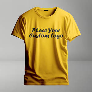 <b>Mens</b> Casual Solid Color <b>T</b> <b>Shirt</b> High Quality Cotton Fast Drying Breathable Comfortable Fashion Wholesale - Product Image 1