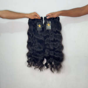 Extensiones de Cabello Natural Virgen Brasileño, Cabello Humano Natural Liso Ondulado, Extensiones de Cabello Natural para Mujer - Product Image 2