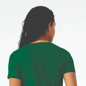 Mujeres casual algodón cuello redondo manga corta transpirable suave cómodo ligero moda esencial camiseta - Product Image 6