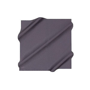 Smoked Silk Cotton Geometric Pattern <b>Square</b> <b>Scarf</b> - Product Image 1