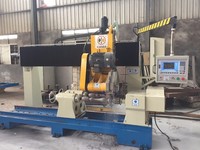 Fabricación de bases de columnas de granito personalizadas |   Pedestal cilíndrico para barandales y bancos de balaustrada - Fábrica de procesamiento - Energía