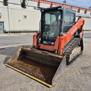 Cargadora de dirección deslizante Kubota 2021 con cilindro hidráulico Eaton, cargadora de ruedas, retroexcavadora, cargadora de Tractor y cargadora frontal - Product Image 1