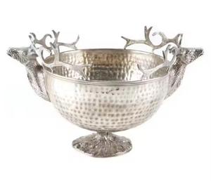 Exportador de cuenco de metal para frutas Frutas secas Calidad Premium Hogar y jardín decorativos Producto de Venta caliente Hecho en India - Product Image 5