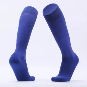 Chaussettes de course et d'entraînement unisexes haute performance, chaussettes de sport athlétiques en coton polyester, compression personnalisée pour hommes - Product Image 1