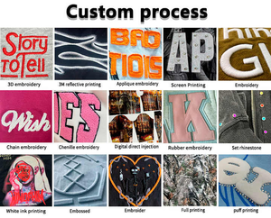 Lo más nuevo Heavyweight Cropped Solid Vintage Men Hoodie Winter Fleece 100% Cotton Streetwear Distressed Pocket Drop Shoulder Made - Product Image 6