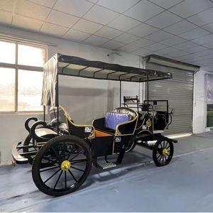 Carruaje de Lujo Eléctrico y de Caballos, Estilo Victoriano Real, para Turismo y Atracciones Ecuestres - Product Image 6