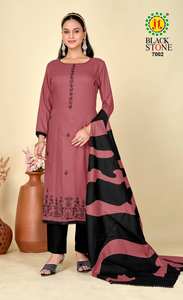 Exquisita Colección al por Mayor de Salwar Kameez Hindú-Pakistaní de Rayón Bordado de Secado Rápido y Corte Regular para Fiestas - Product Image 5