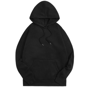 Fabricante personalizado de alta calidad 100% algodón Sudadera con capucha de talla grande suéter de invierno camisa patrón sólido cuello con capucha liso teñido - Product Image 5