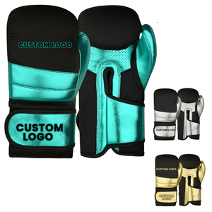 Guantes de Boxeo 2026 Brillantes de Gran Demanda, Tejido Personalizado con Cierre para Adultos, Uso en Gimnasio, Servicio OEM - Product Image 1