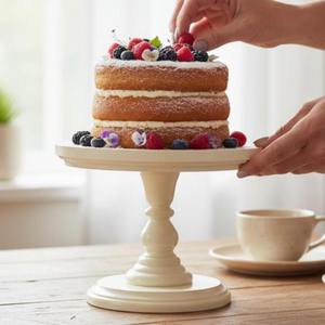 Soporte de Madera Ecológico y Sostenible para Pasteles, Ideal para Exhibición de Pasteles y Servicio de Alimentos, Disponible a un Precio Accesible desde India - Product Image 1