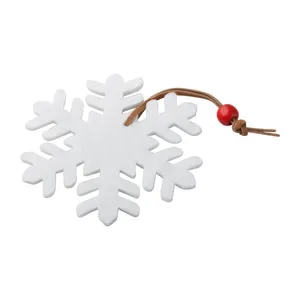 Adornos Navideños Personalizados de Fieltro con Forma de Copo de Nieve Yamra, Bolas y Adornos para Árboles de Navidad - Product Image 1