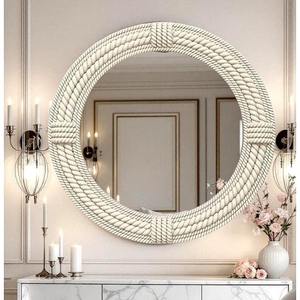 Miroir d'art en résine artificielle européenne de luxe fait à la main, thème amour, peinture, accessoire de décoration intérieure pour rehausser votre espace avec style - Product Image 3
