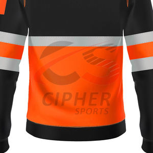 Hi Vis Work Wear Hoodies Pour Hommes Réfléchissant Haute Visibilité Personnalisé Respirant Travail Wear Hoodies Vente Basics Coton Mélangé - Product Image 2