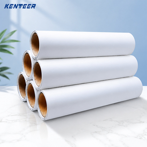 Feuilles de vinyle PU HTV imprimables hautement élastiques de qualité supérieure, film de transfert thermique éco-solvant pour vêtements personnalisés DIY - Product Image 1