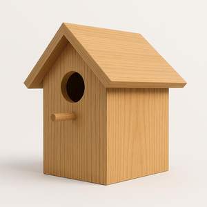 บ้านนกไม้แบบประหยัดพลังงาน |   งานฝีมือคุณภาพสูง |   ขายส่งจำนวนมากจากโรงงานโดยตรง - Product Image 1