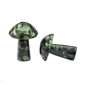 Haute qualité Kambaba jaspe Gua Sha corps grattage outil de Massage champignon en cristal naturel pour pierre précieuse du visage autres artisanat en cristal - Product Image 3