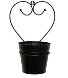 Maceta colgante de Metal para macetas, soporte para plantas, decoración para balcón, sala de estar, Patio, maceta de decoración de pared de lujo de calidad Premium - Product Image 5