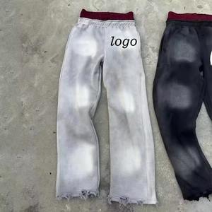 Pantalones Deportivos Personalizados para Hombre, Estilo Jogger, Casuales, de Lana, Holgados, de Cintura Doble, Ecológicos, Transpirables, 100% Algodón, para Invierno - Product Image 3