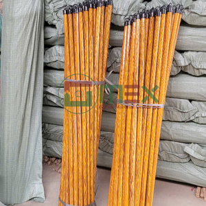 Balais en bois de qualité supérieure GMEX Vietnam, prix d'usine, vente en gros, tête en plastique, écologique, classique, nettoyage facile, 120 cm - Product Image 1