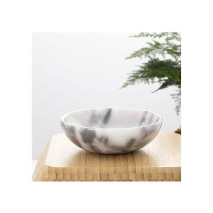 Bol en marbre 100% fait à la main pour servir les aliments, bol en marbre de bonne qualité, meilleur fabricant, forme ronde, bol en marbre pour la maison, l'hôtel - Product Image 4