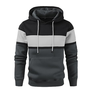 Sudadera con capucha de panel polar de algodón 100% para hombre, impresión Digital bordada de invierno, sublimación, técnicas de serigrafía DTF DTG - Product Image 4