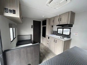 2025 New Lightweight Modern 17RBL Camper <b>Trailer</b> 4x4 Mini Caravan Independent Suspension Fiberglass Pop RV Off-Road 2000KG - Product Image 5