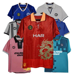 Grosir Retro Maillot De Football 2025/2026 versi Italia Thai cepat kering jaket sepak bola sejuk - Product Image 1