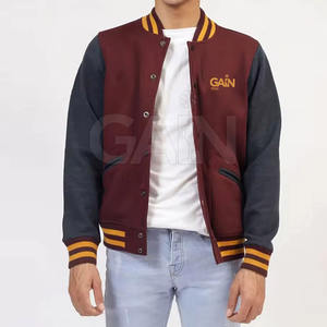 Chaqueta informal con letras para hombre, ropa de calle, Color sólido 2025, nueva moda, a prueba de viento, chaqueta de invierno con letras para hombre - Product Image 2