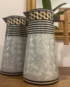 Tetera de nácar de estilo árabe tradicional, tetera de lujo con incrustaciones de concha hecha a mano - Product Image 2