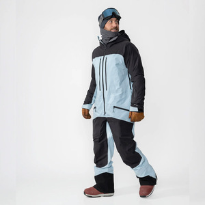 Chaqueta impermeable de alta calidad y último diseño para hombre, traje de esquí de una pieza para hombre, ropa de nieve para invierno - Product Image 4