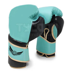 Guantes de cuero de primera calidad para boxeo Guantes de boxeo deportivos de alta calidad Guantes de boxeo recién llegados - Product Image 1