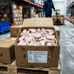 Premium Frozen Chicken Three Joint Wings - Grade A Halal <b>Poultry</b> <b>Meat</b> Bulk Wholesale - Product Image 2