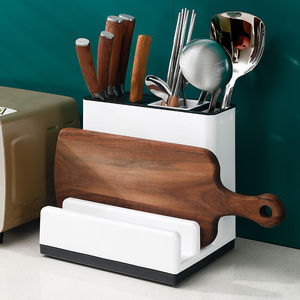 Nachhaltiges Restaurant Top Essstäbchen Großer Schrank Kunststoff Weiß Koch theke Utensilien halter Küche - Product Image 2