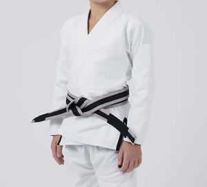 Kimono de judo personnalisé pour homme adulte, 100 % coton, tissu 460 g, logo imprimé par transfert thermique sur le devant, séchage rapide, fusion sans couture - Product Image 2