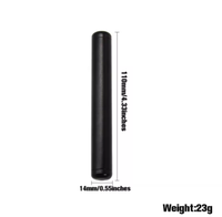 Vente en gros de tubes à cigarettes vides de stockage d'herbes et d'épices de différentes couleurs de haute qualité accessoires pour fumeurs