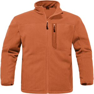 Chaqueta Polar Suave Unisex al por Mayor con Cuello Alto y Logotipo Frontal, de Secado Rápido y Ecológica para Invierno al Aire Libre - Product Image 5