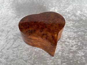 Moroccan Style X <b>Large</b> Heart <b>Box</b> Jewellery <b>Storage</b> <b>Box</b> in Araar French Polished - Product Image 6