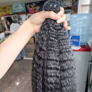 มัดผมตรงจาก Yaki ดิบผมมนุษย์ไม่ผ่านกระบวนการมัดผมชาวเวียดนามแบบไม่ผ่านกระบวนการ - Product Image 2