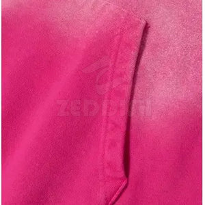 Sudaderas con Capucha para Mujer, Lavado Ácido, Alta Calidad, Ropa Urbana de Invierno, Logotipo Frontal, Poliéster/Algodón - Product Image 2